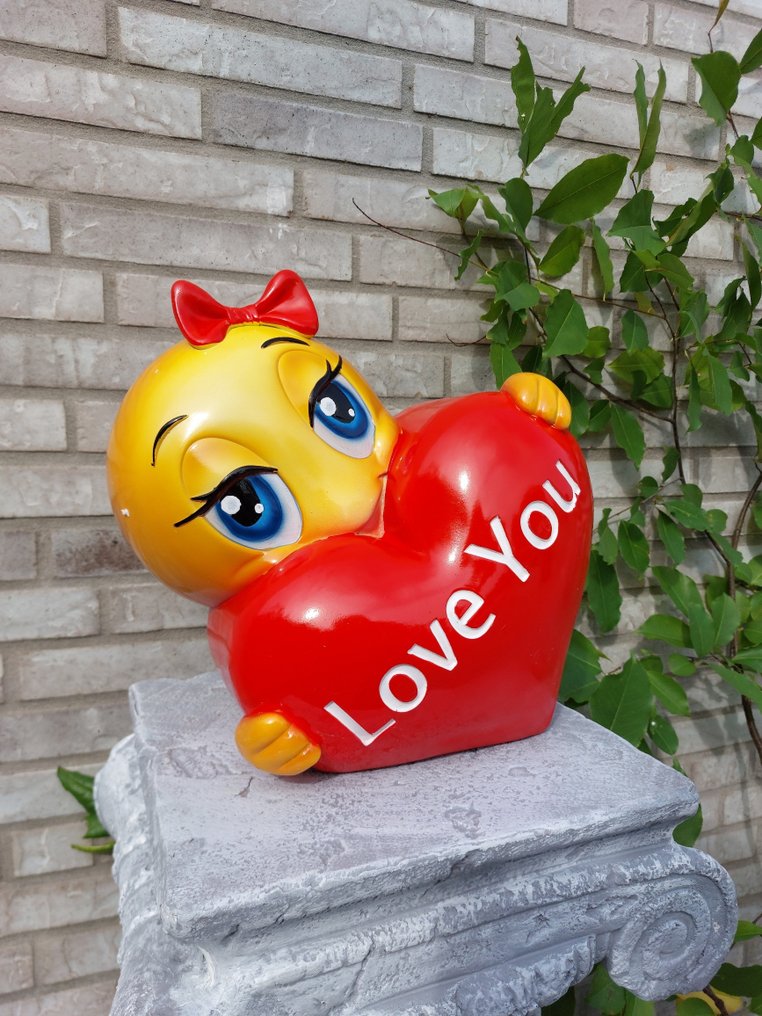 Statue, Emoji LOVE YOU - 26 cm - polyresin #2.1