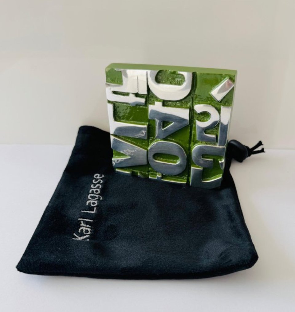 Karl Lagasse - GOD BLESS KAKI  (numéro 20/33) - Livraison DHL Express gratuite. #1.0