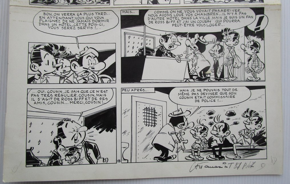 Attanasio, Dino - 1 Original page - Spaghetti - (années 1970) #2.1