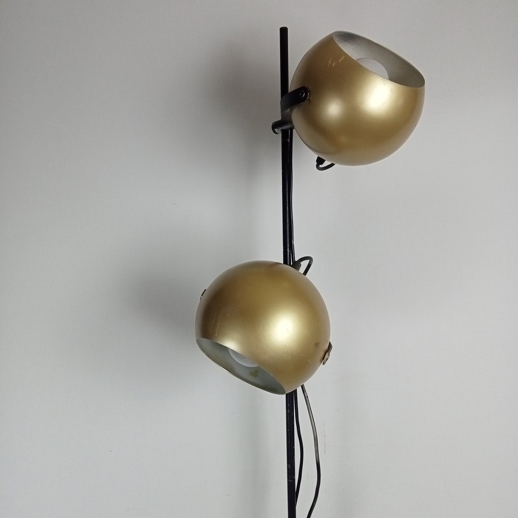 Floor lamp - eyeball - Lacquered steel - Vintage space age eyeball floor lamp #3.2