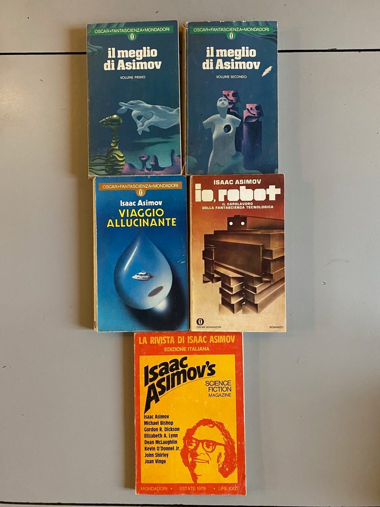 Asimov, Clarke, Bradbury, Heinlein - Collezione fantascienza Urania - Oscar - 1963-1984 #2.1