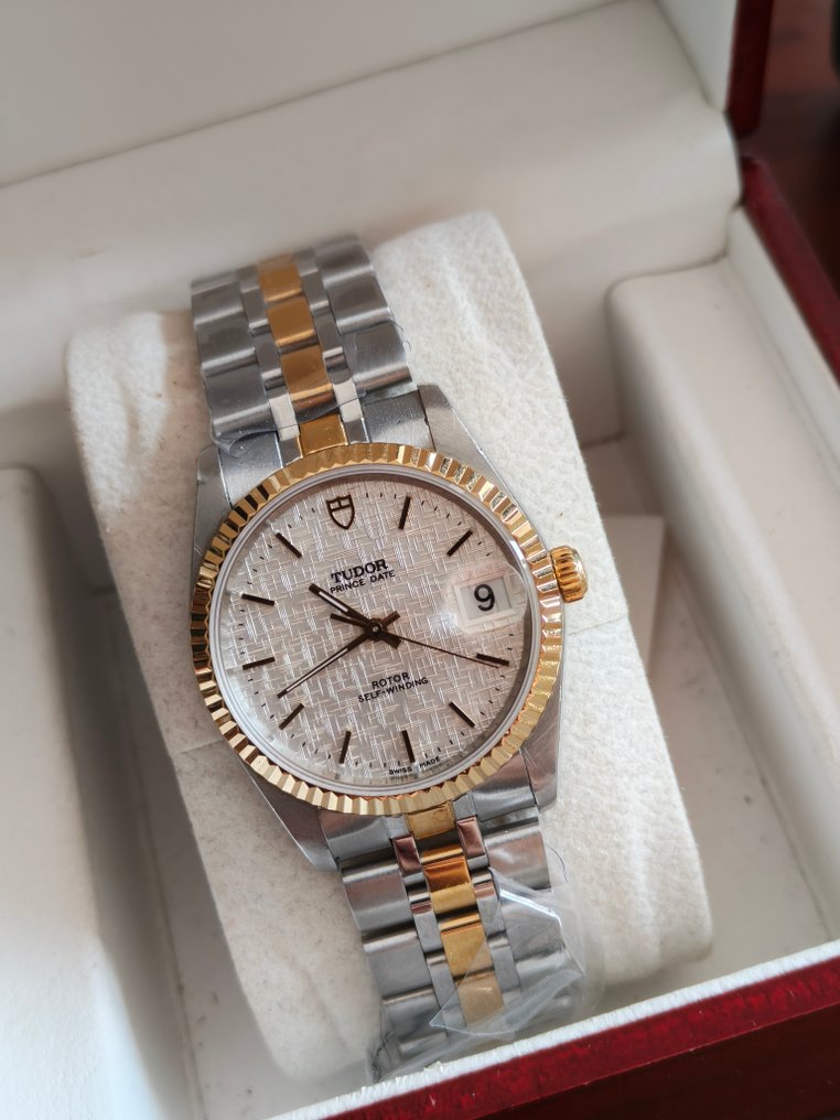 Tudor - Prince Date - Sem preço de reserva - 74033 Sliver Linen Dial - Homem - 2000-2010 #1.0