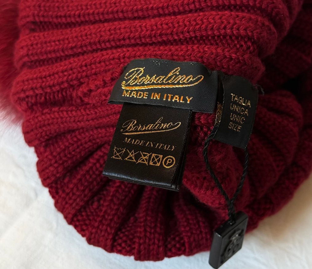 Borsalino - Beanie - Uld, Matteret ræv #3.2
