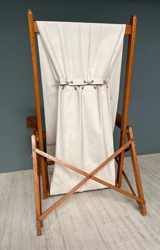 Pullman - Armchair - Beech - Reclining armchair from the 1940s #2.1