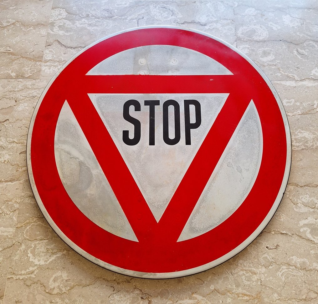 Σταμάτα - Targo Timbri - Σήματα οδικής κυκλοφορίας - Μέταλλο #1.0