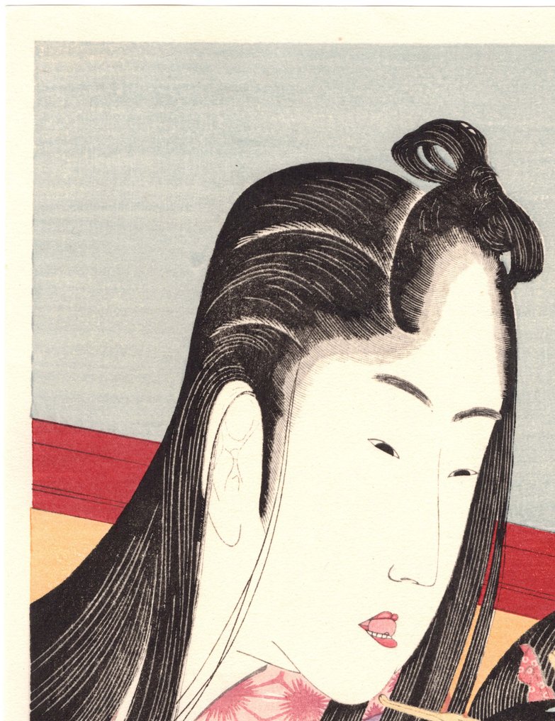 Ground Cherry, from the series Seven Useless Habits (Fûryû nakute nana kuse) - Katsushika Hokusai (1760–1849) - Japan (No Reserve Price) #1.0