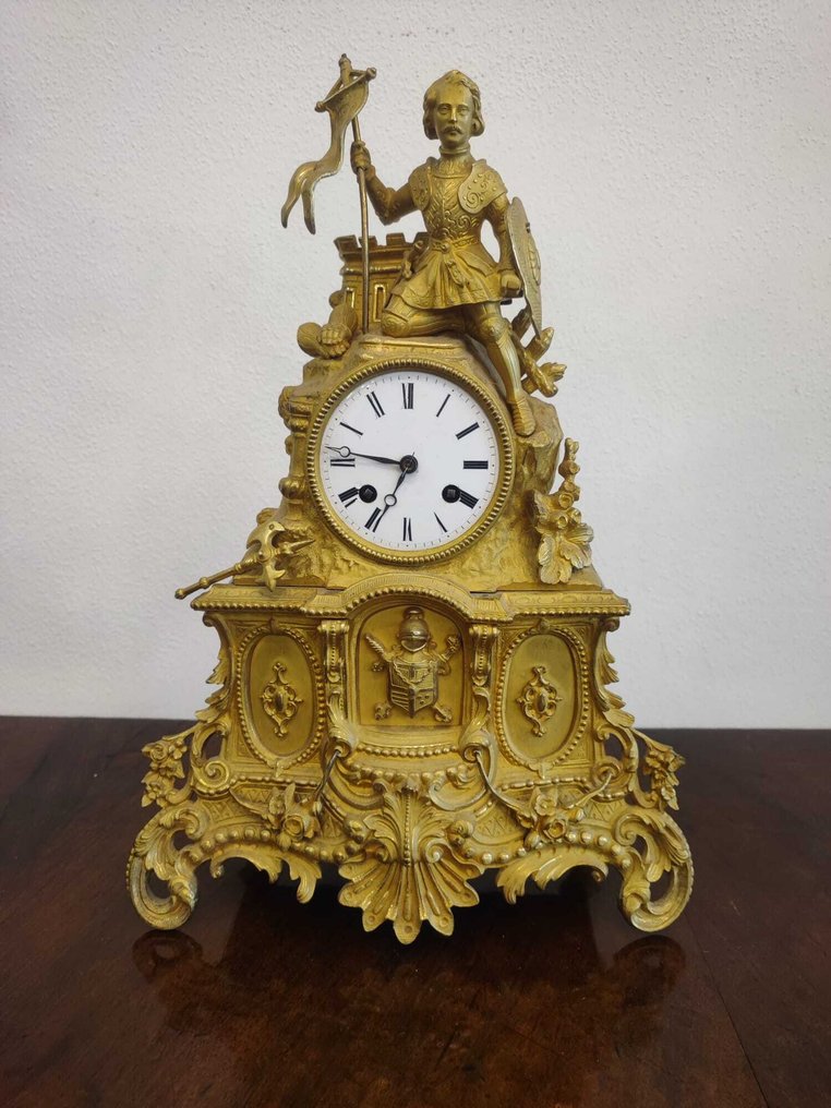 摆钟 -   - 镀金青铜 - 1800-1850 #1.0