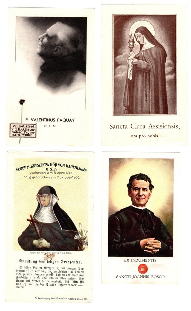 Relic (25) - Paper - 1950-1960 - Collection of 25 Saint Relics #2.1