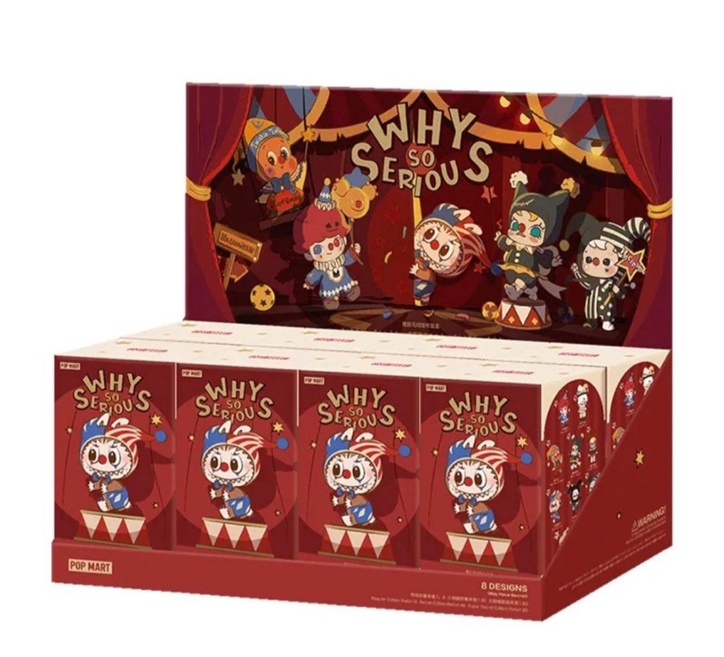 主题收藏系列 - Labubu - 为什么这么严肃的盲盒 - POP MART #2.1