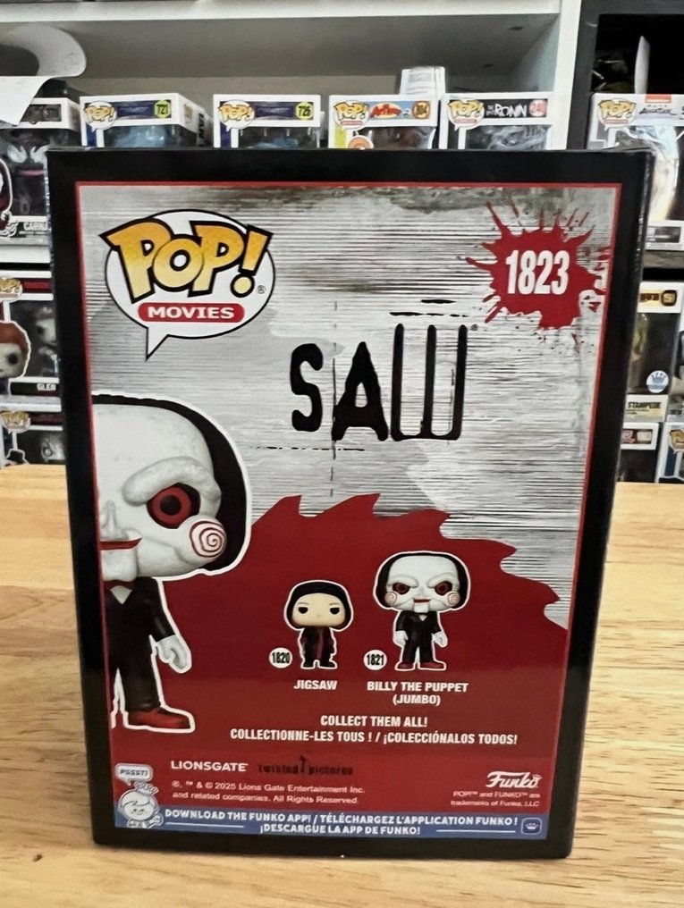 Funko  - Funko Pop Saw - Billy The Puppet 1823 #2.1