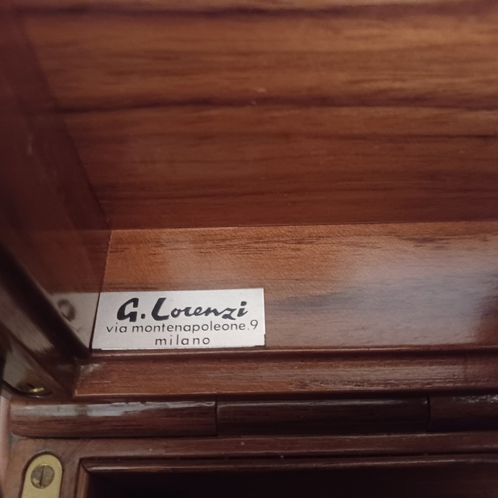 Lorenzi - Contenitore per sigari - Radica di noce #4.3