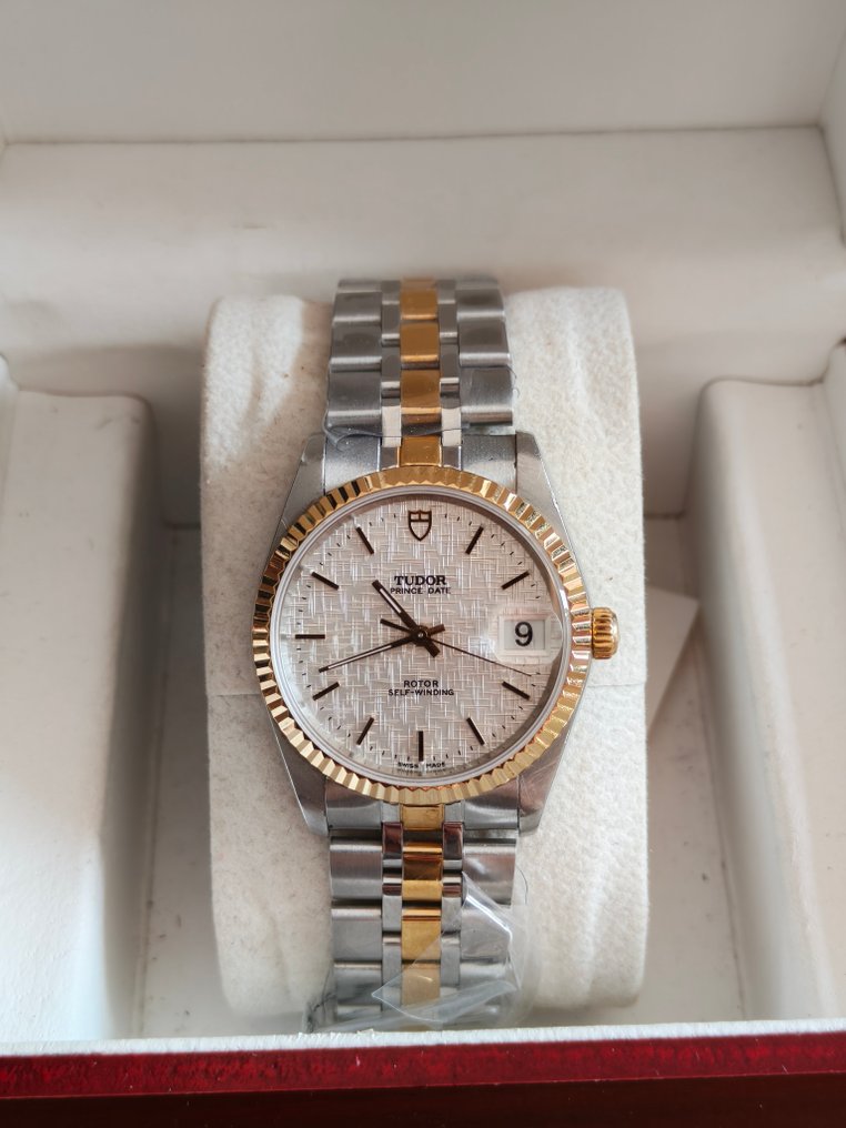 Tudor - Prince Date - Sem preço de reserva - 74033 Sliver Linen Dial - Homem - 2000-2010 #1.0