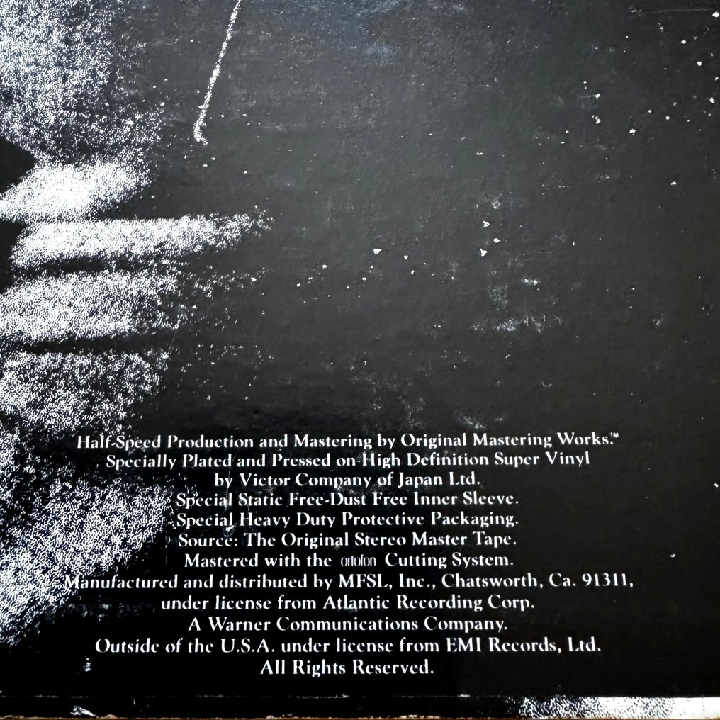 The Rolling Stones - Sticky Fingers [MFSL Master Recording] - LP - Stereo - 1981 #3.2