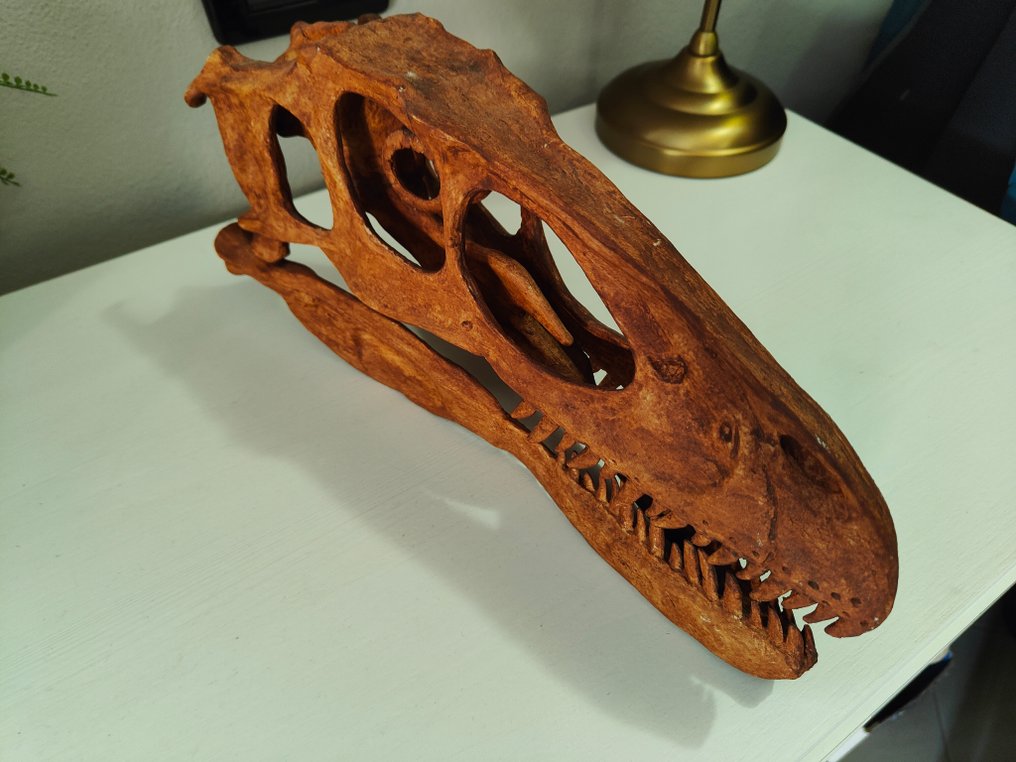 Δεινόσαυρος Βάση ρεπλίκας ταρίχευσης - Deinonychus Antirrhopus - 18 cm - 36 cm - 14 cm #1.0