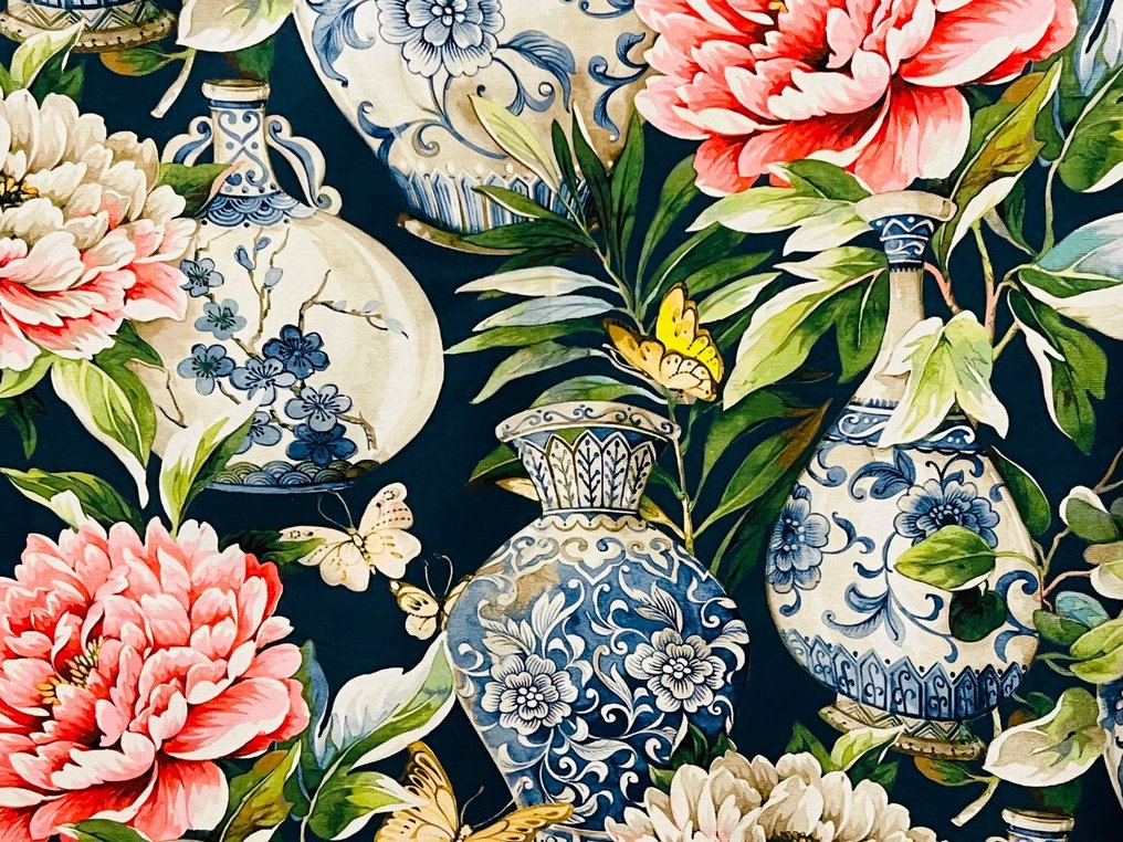 Υφάσματα από βαμβάκι - Μια διαχρονική κομψότητα για το σπίτι σου - Ύφασμα ταπετσαρίας - 2.5 m - 2.8 m #1.0