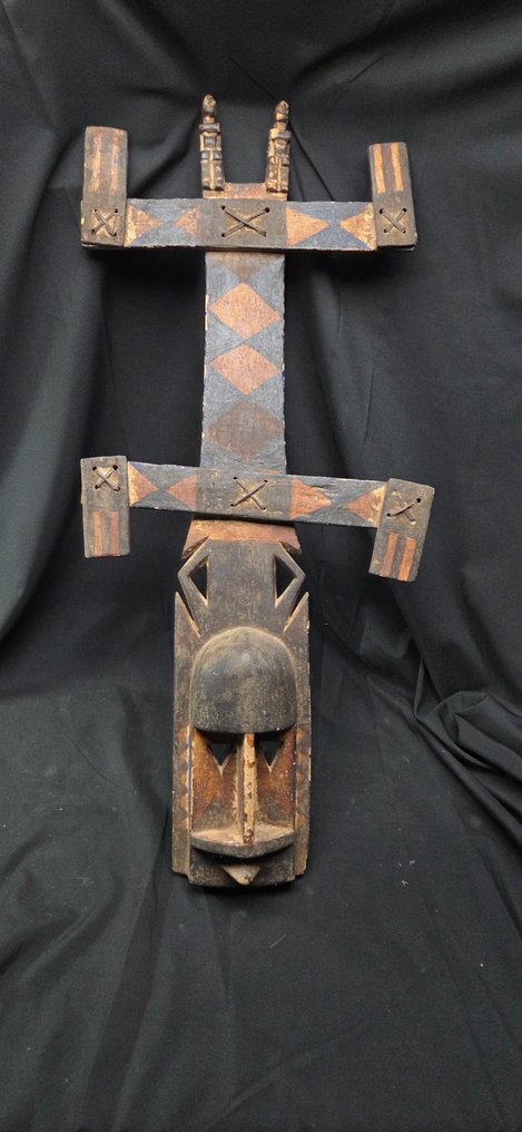 Original fantastic real Dogon Kanaga mask  (98cm) - stand not includ in this selling - Mali #2.1