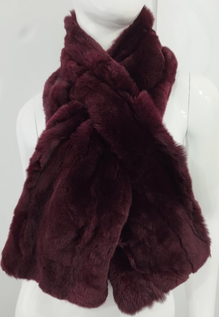 Artisan Furrier - Rex Cincillà Double face - Scarf #1.0