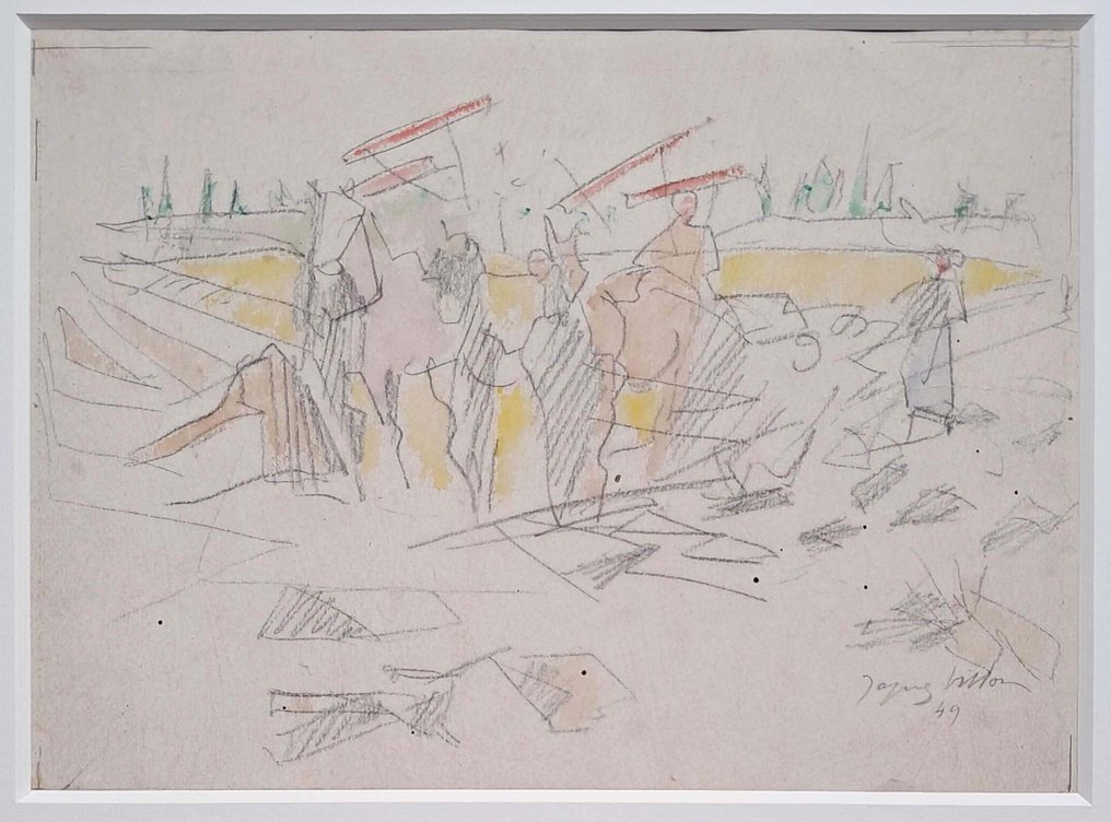 Jacques Villon (1875-1963) - Faucheuses de face #2.1