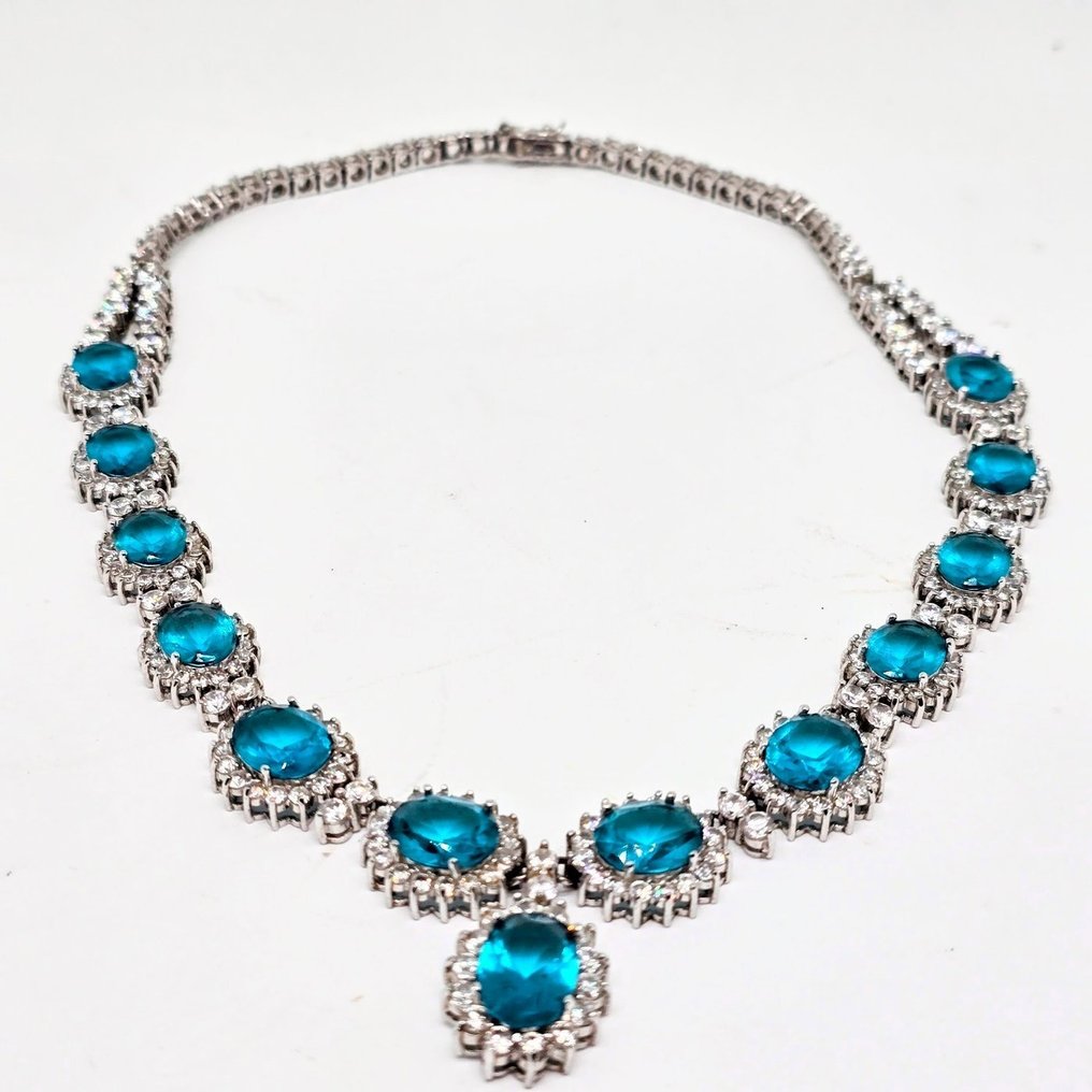 Kenneth Jay Lane - 鍍金 - 鏈 - 复古925黄玉时尚 #1.0