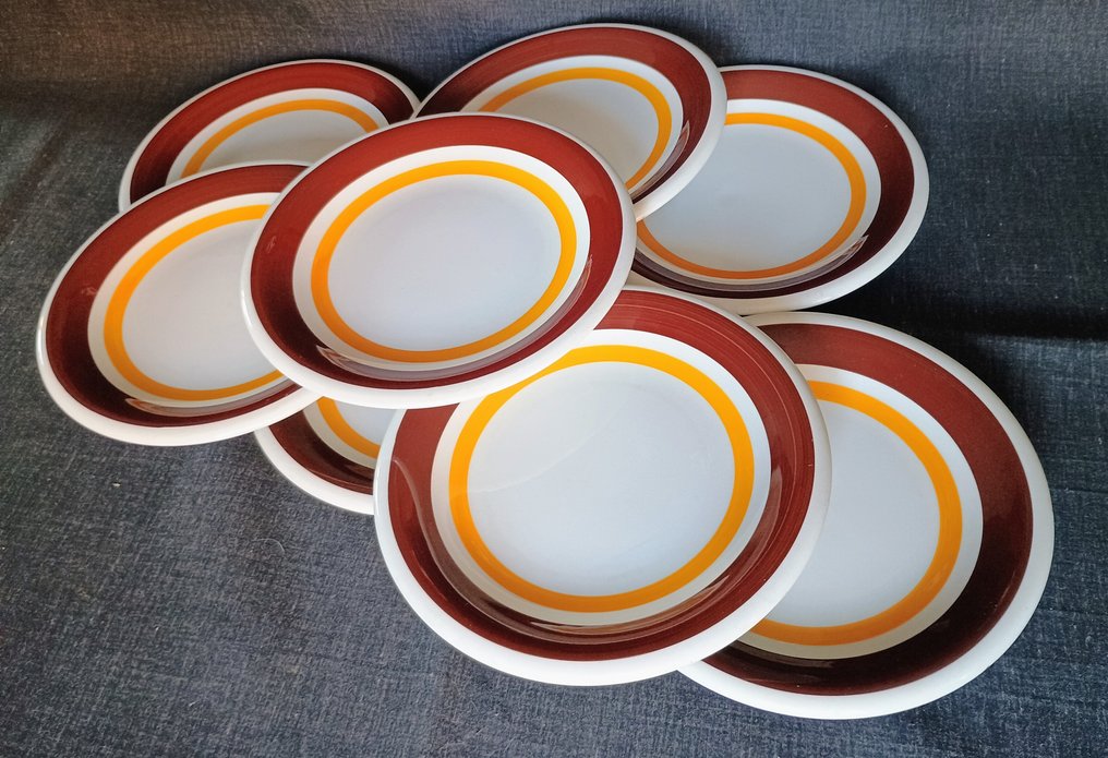 Ceramica Primula Italy - Σερβίτσιο επιδορπίου (8) - Decorato a mano - Κεραμικό - Χειροποίητο ζωγραφισμένο #3.2