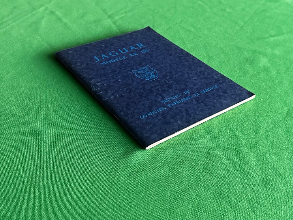 Manual - Jaguar - XK 150 3.4 Coupé and Cabriolet #2.1