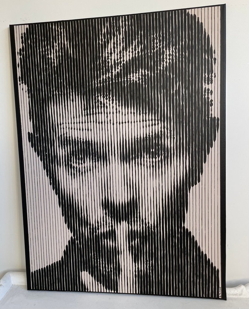Gerke Rienks - David Bowie, Handpainted #3.2