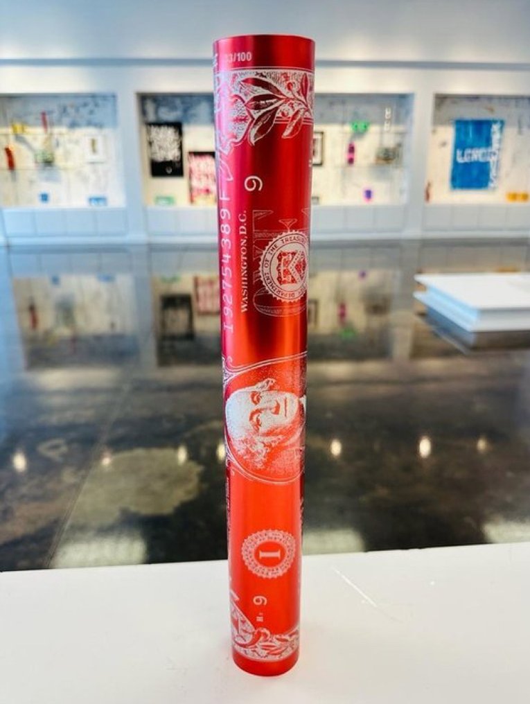 Karl Lagasse - ROLS RED SHINE (numéro 93/100) - Vendu sans prix de réserve. #1.0