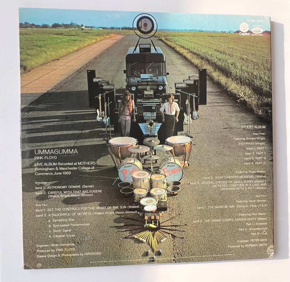 Pink Floyd - Ummagumma - Πολλαπλοί καλλιτέχνες - Άλμπουμ 2xLP (διπλό άλμπουμ) - 1st Pressing - 1973 #1.0