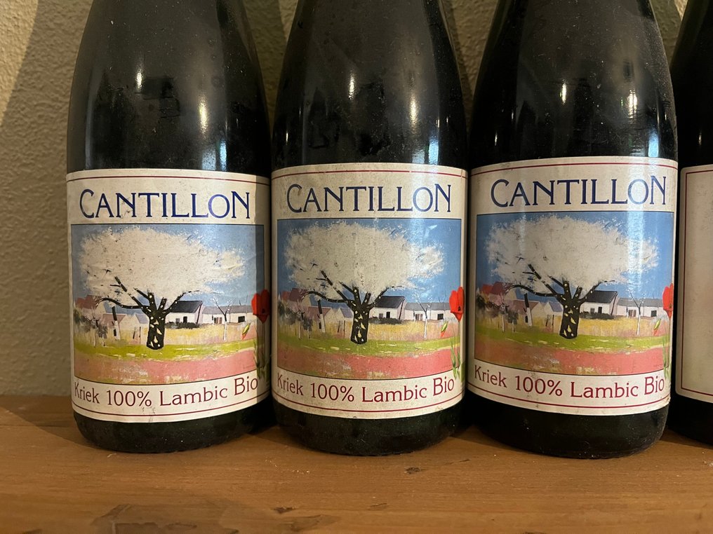 Cantillon - Kriek 2007, 2011, 2017 & Rosè de Gambrinus 2015 - 37.5cl -  5 bottles  #1.0
