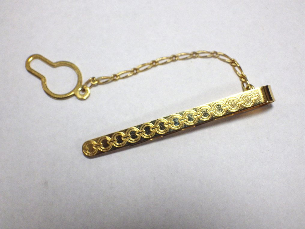 Stella - Κλιπ γραβάτας - 18 καράτια Κίτρινο χρυσό - Πένσα για γραβάτα ή 18 καρατίων. #1.0