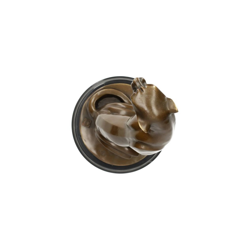 Skulptur, Bronzen panther - 34 cm - Bronse, Marmor #1.0