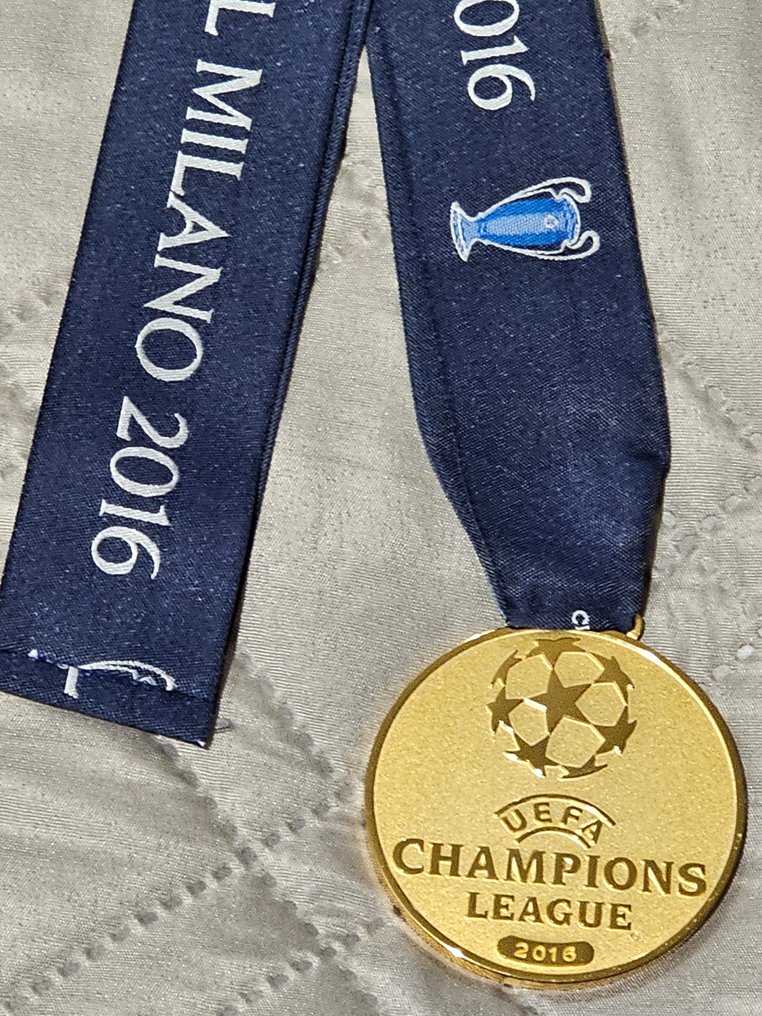 皇家马德里 - 足球冠军联赛 - 2016 - 体育奖牌 #1.0