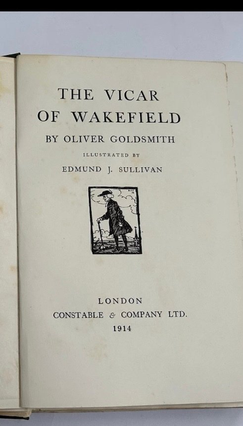 Oliver Goldsmith; Edmund J. Sullivan - The Vicar of Wakefield - 1914 #1.0