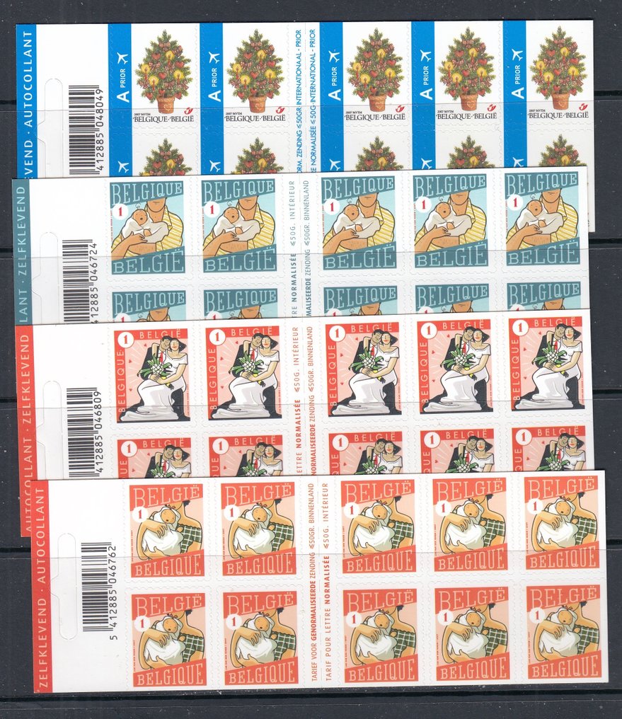 Belgium 2007 - All booklets from 2007. #3.2