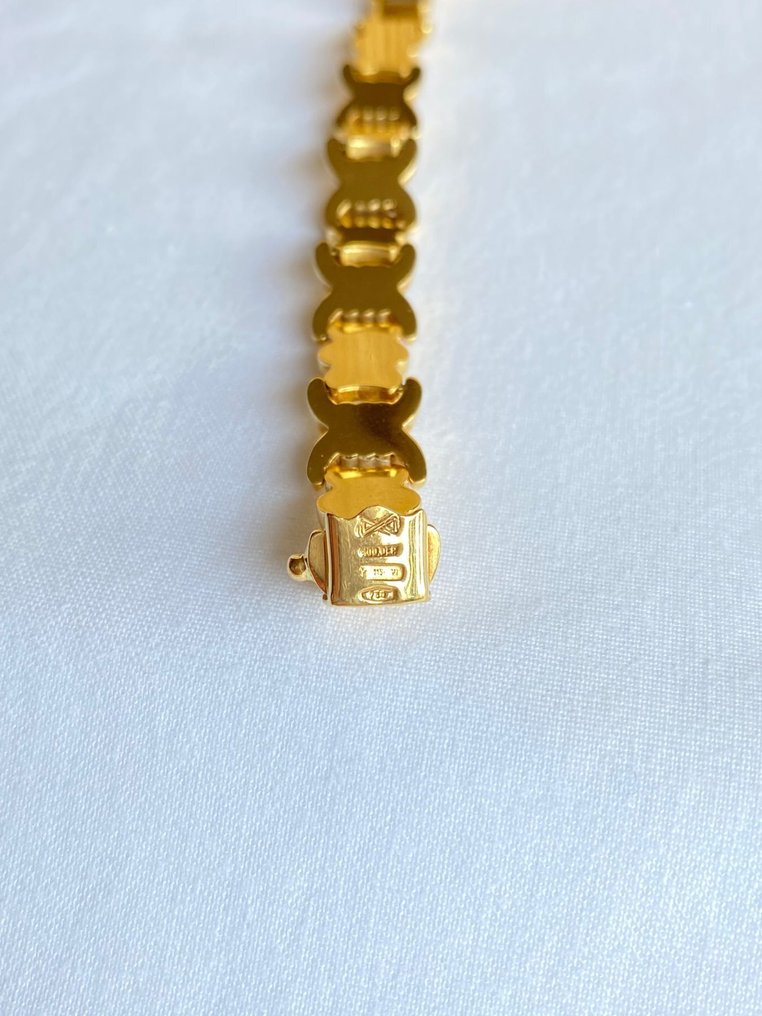 Βραχιόλι - 18 καράτια Κίτρινο χρυσό -  0.00ct. tw. - Βραχιόλι ιταλικού στυλ. #3.2