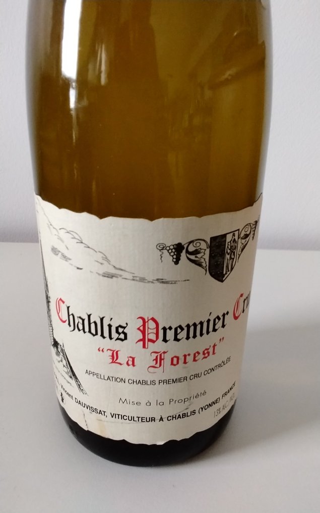 2010 Vincent Dauvissat "La Forest" - Chablis 1er Cru - 1 Î¦Î¹Î¬Î»Î· (0,75L) #3.2