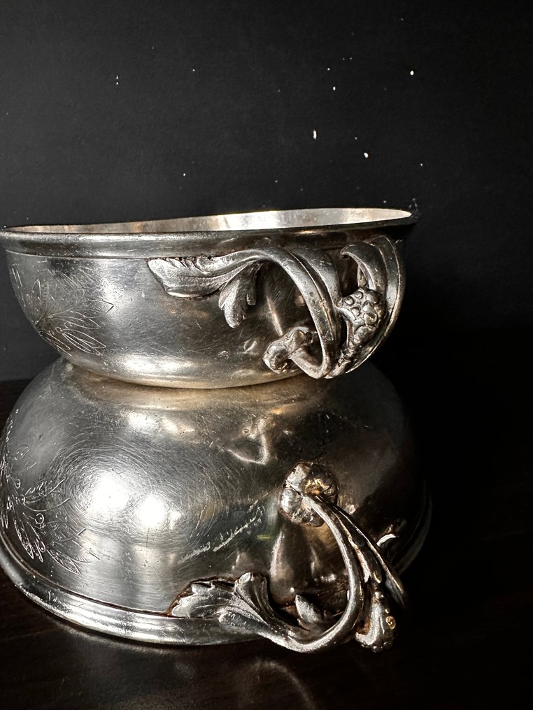 Christofle - Bol de fructe (2) - Placat cu argint #1.0