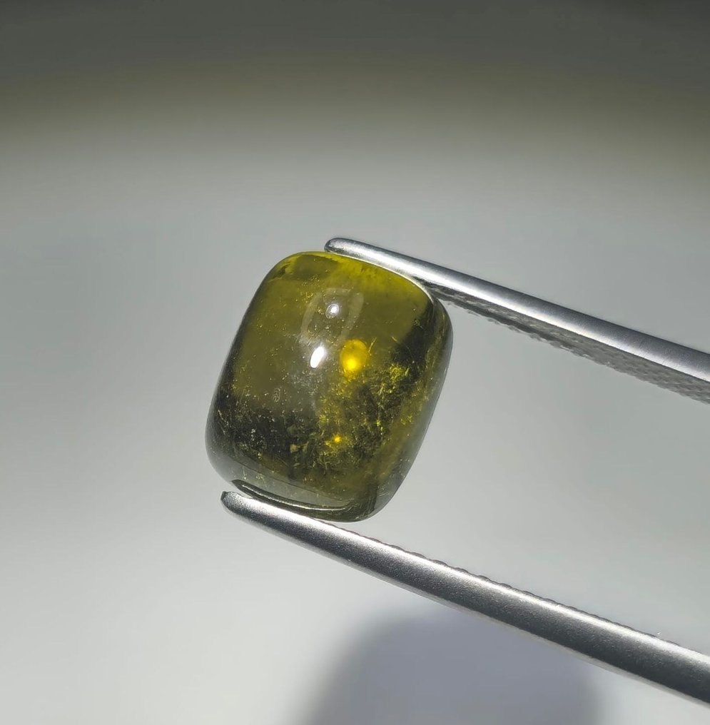 Sans Prix de Réserve - 1 pcs Vert, Jaune Tourmaline - 4.30 ct - International Gemological Institute (IGI) - Verdelite #1.0