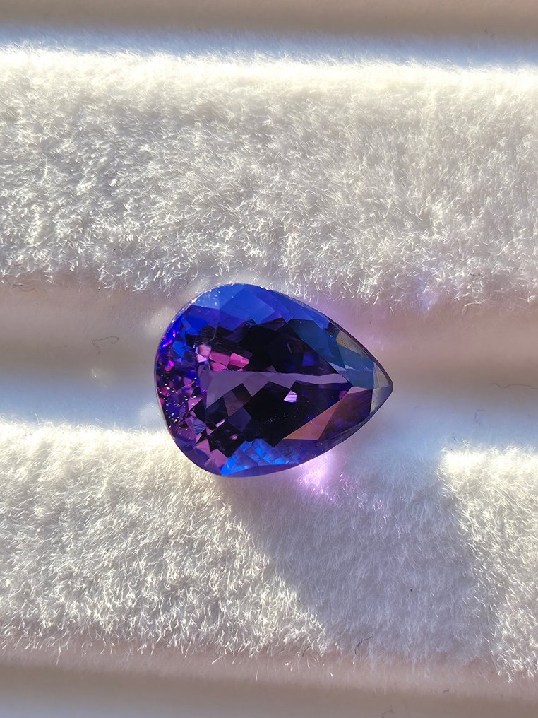 Zonder Minimumprijs Paars, Blauw, Violet Tanzaniet - 1.69 ct - Antwerp Laboratory for Gemstone Testing (ALGT) #4.3