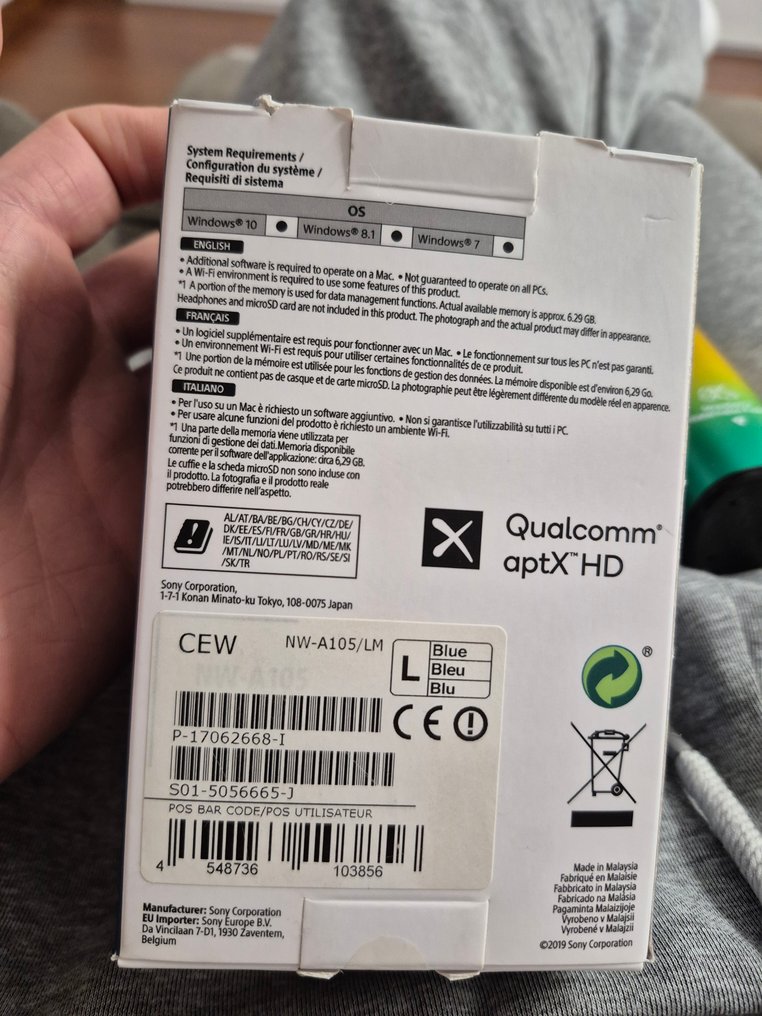 Sony - NW-A105 Walkman #1.0