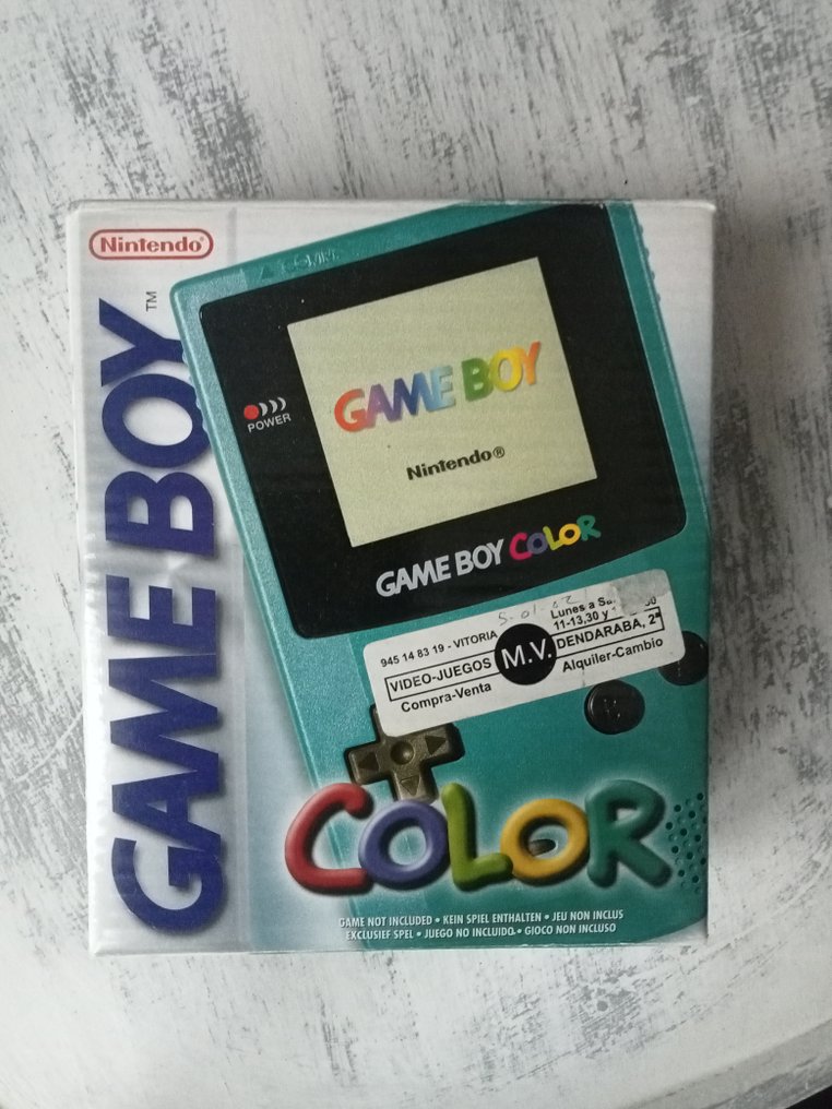 Nintendo - Gameboy Color - teal - Console per videogiochi portatile - In scatola originale sigillata #1.0