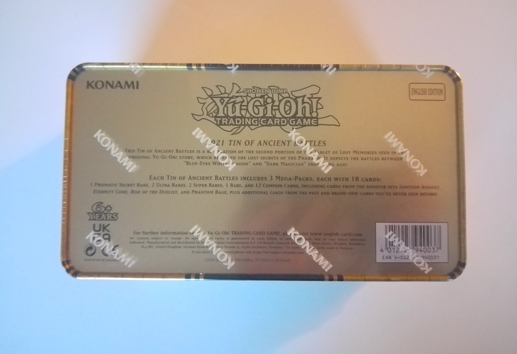 Konami - 4 Sealed box - Yu-Gi-Oh! #2.1