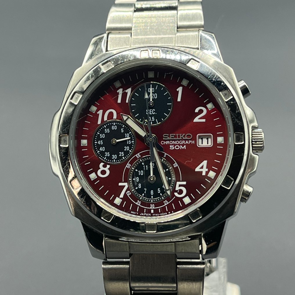 Seiko - Chronogragh - χωρίς τιμή ασφαλείας - 7T92-0CA0 - Άνδρες - 2009 #1.0