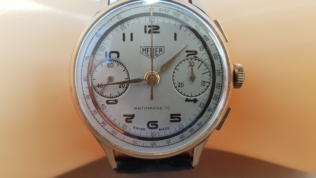 Heuer - Bi Compax Pre Carrera - Unisex - 1950-1959  #2.1