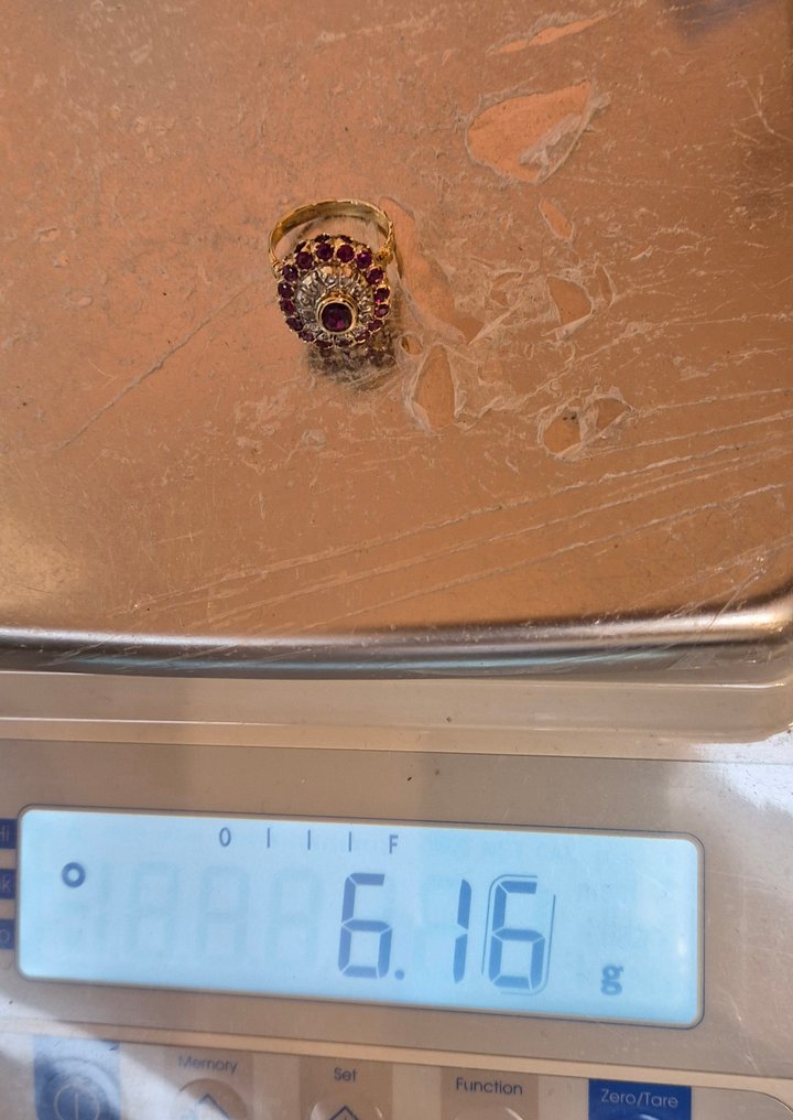 Senza Prezzo di Riserva - Anello - 18 carati Oro giallo, Argento #3.2