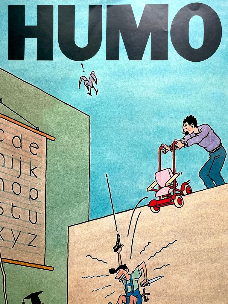 Swarte, Joost Offset Print - Humo - De Nieuwe Wanorde - 1985 #1.0