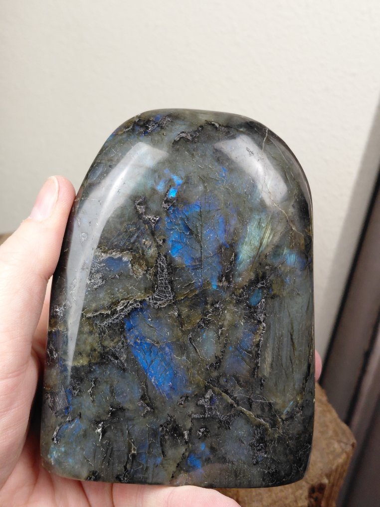 Sculture di pietre preziose Labradorite e Quarzo Rosa XXL- 3.4 kg #2.1