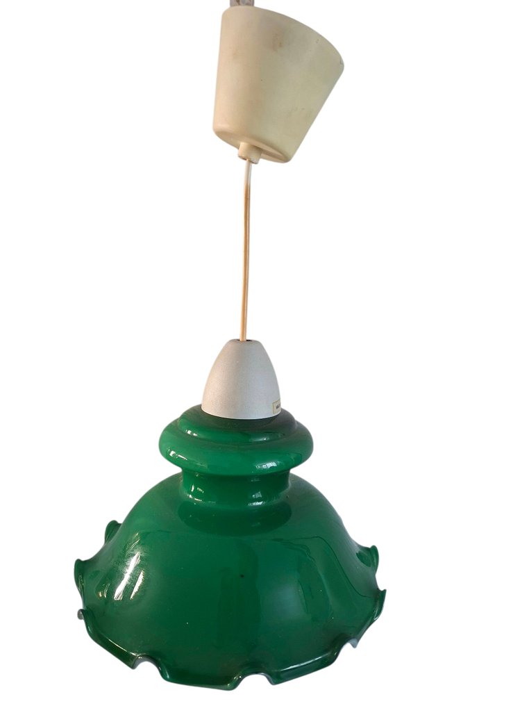 掛燈 - 玻璃 - 乳白色玻璃吊灯 #1.0