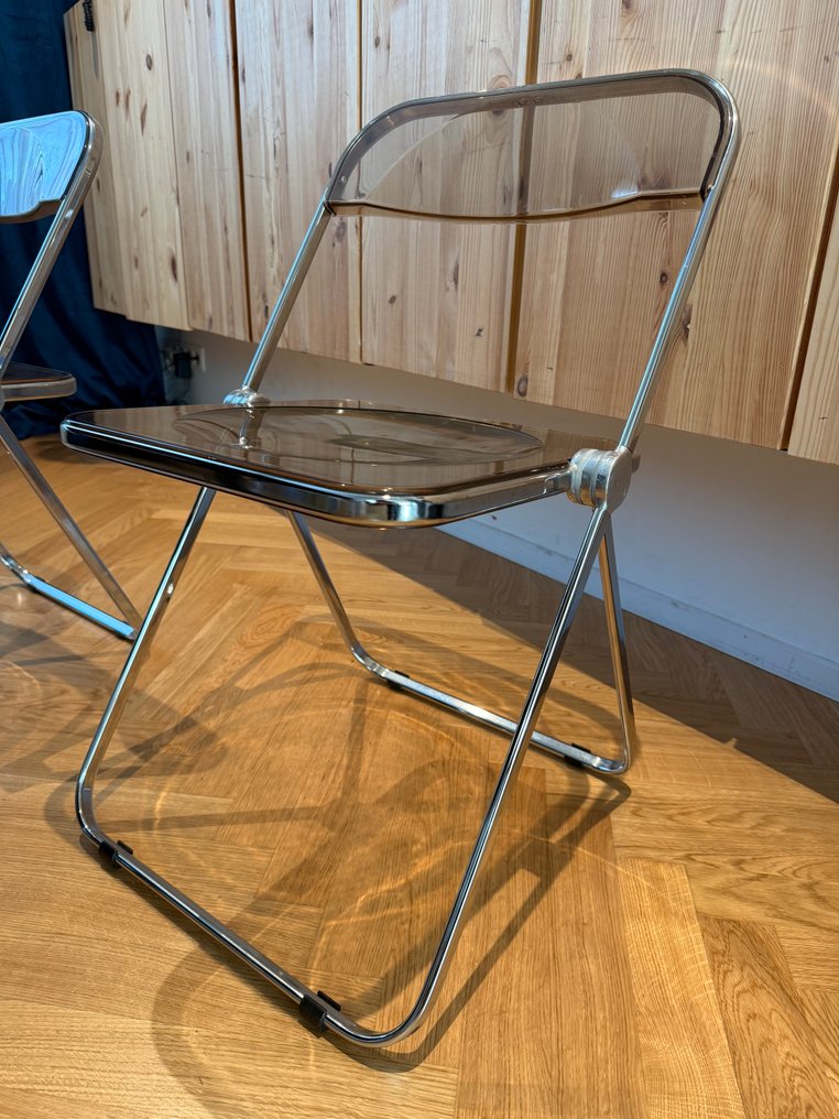 Castelli - Giancarlo Piretti - Καρέκλα (2) - Καρέκλα αναδιπλούμενη - Χάλυβας, Πολυανθρακικό - Chaise Plia #4.3