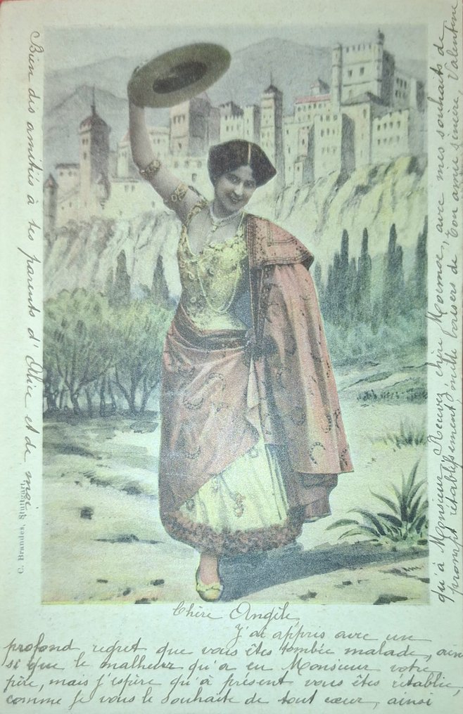 Κόσμος Κομμωτηρίων, Καπέλα, Καπέλα - Λαογραφία - Καρτ-ποστάλ (40) - 1905-1940 #2.1